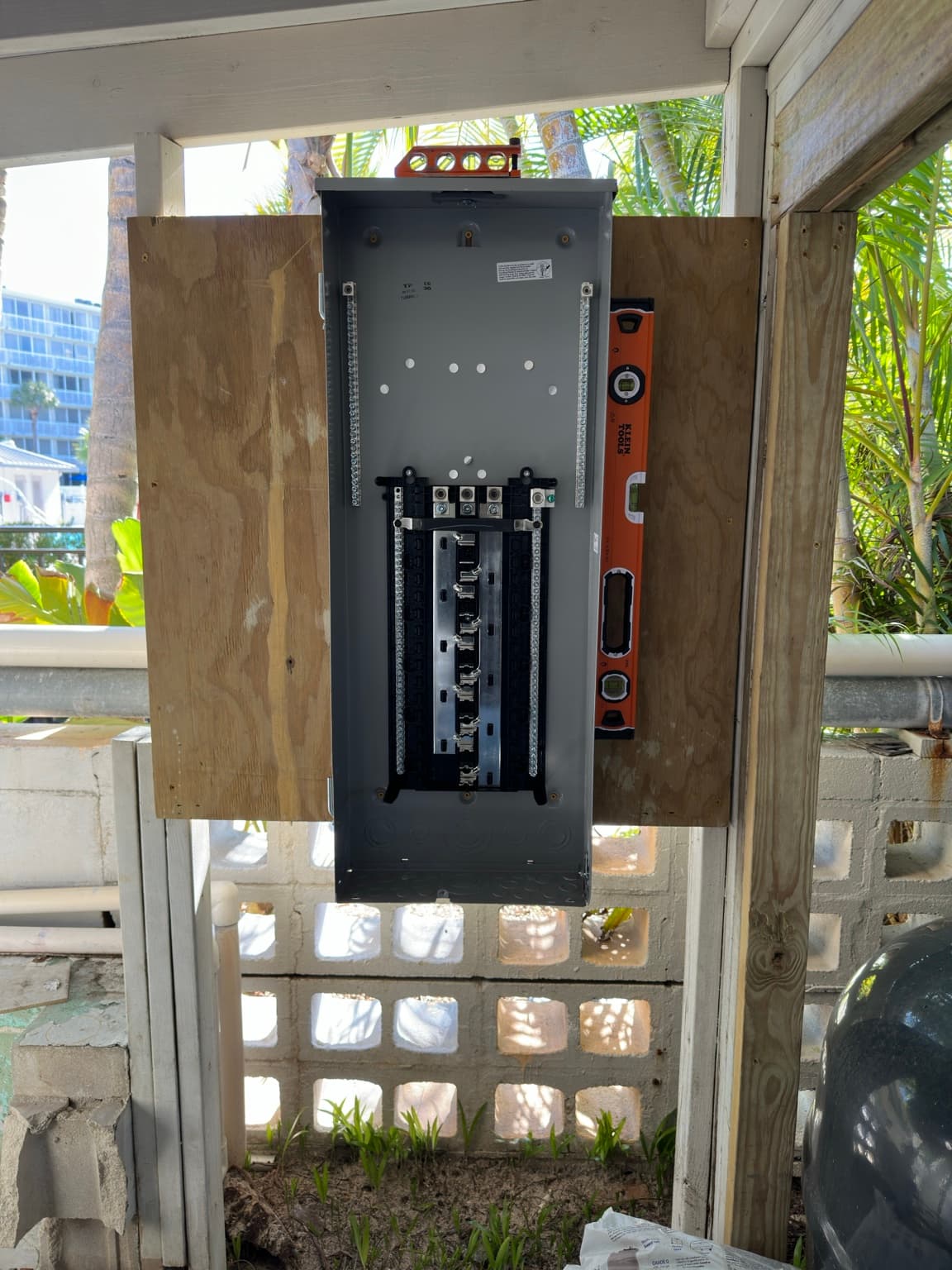 Beachcomber Beach Resort Electrical Sub-Panel Project commercial service work