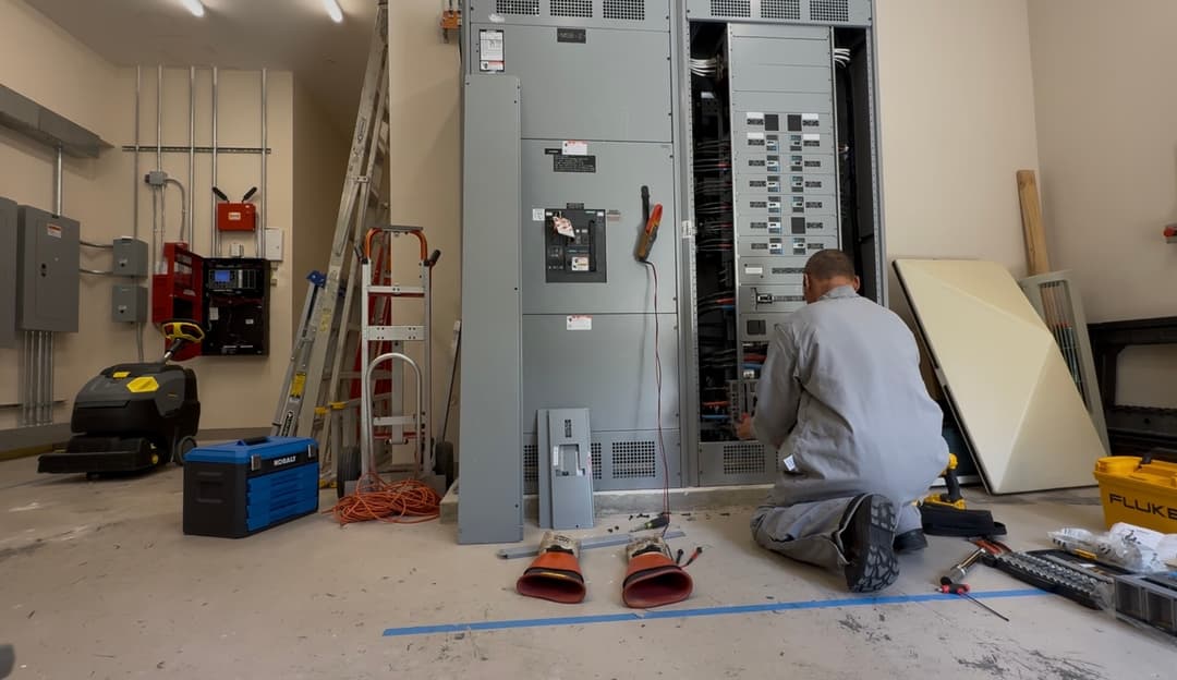 Hilton Garden Inn Siemens switchgear project photo 2