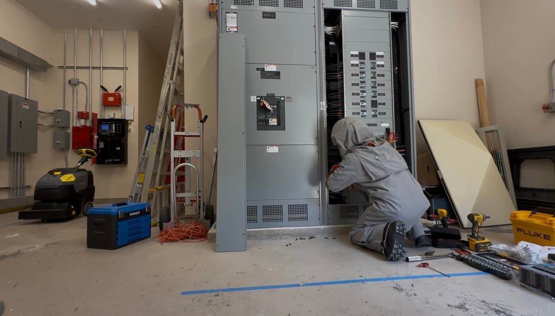 Hilton Garden Inn Siemens switchgear project photo 7