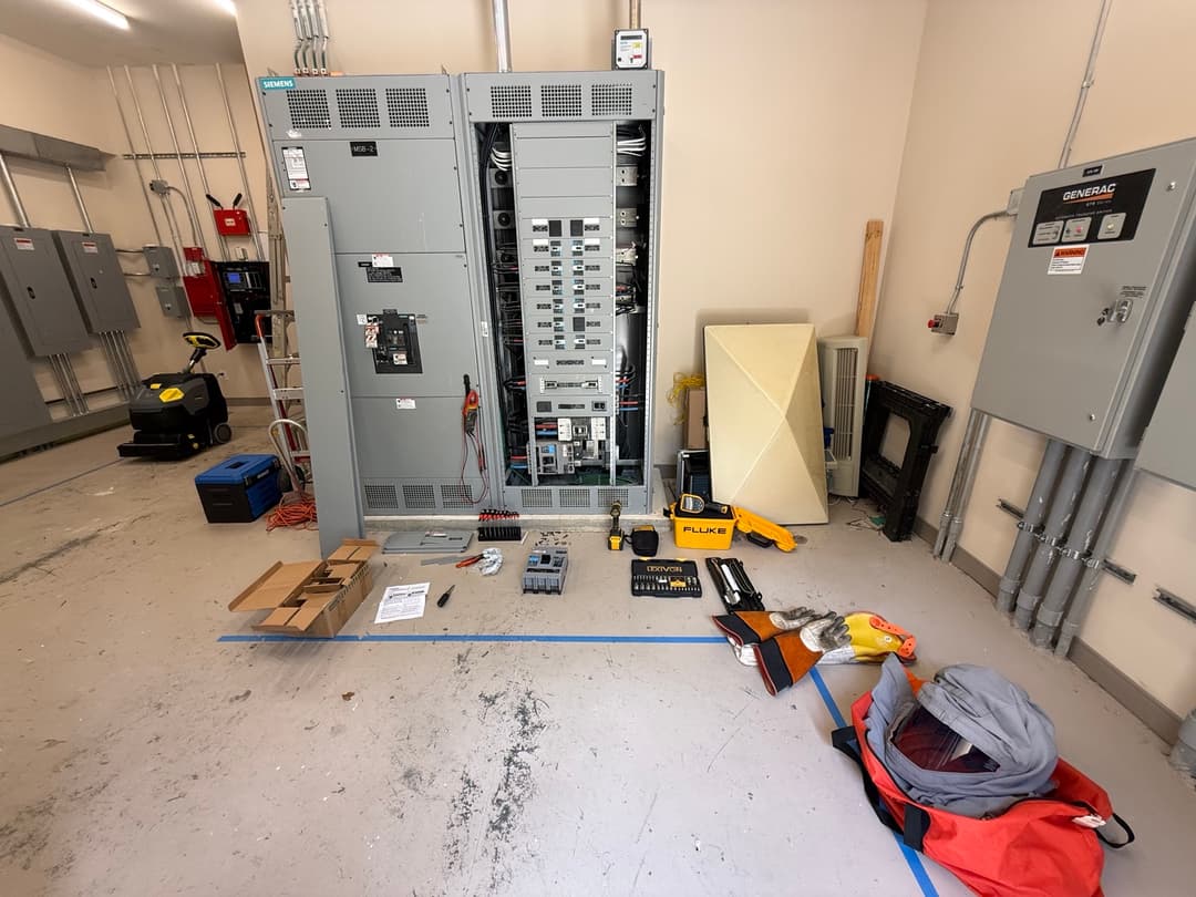 Hilton Garden Inn Siemens switchgear project photo 35