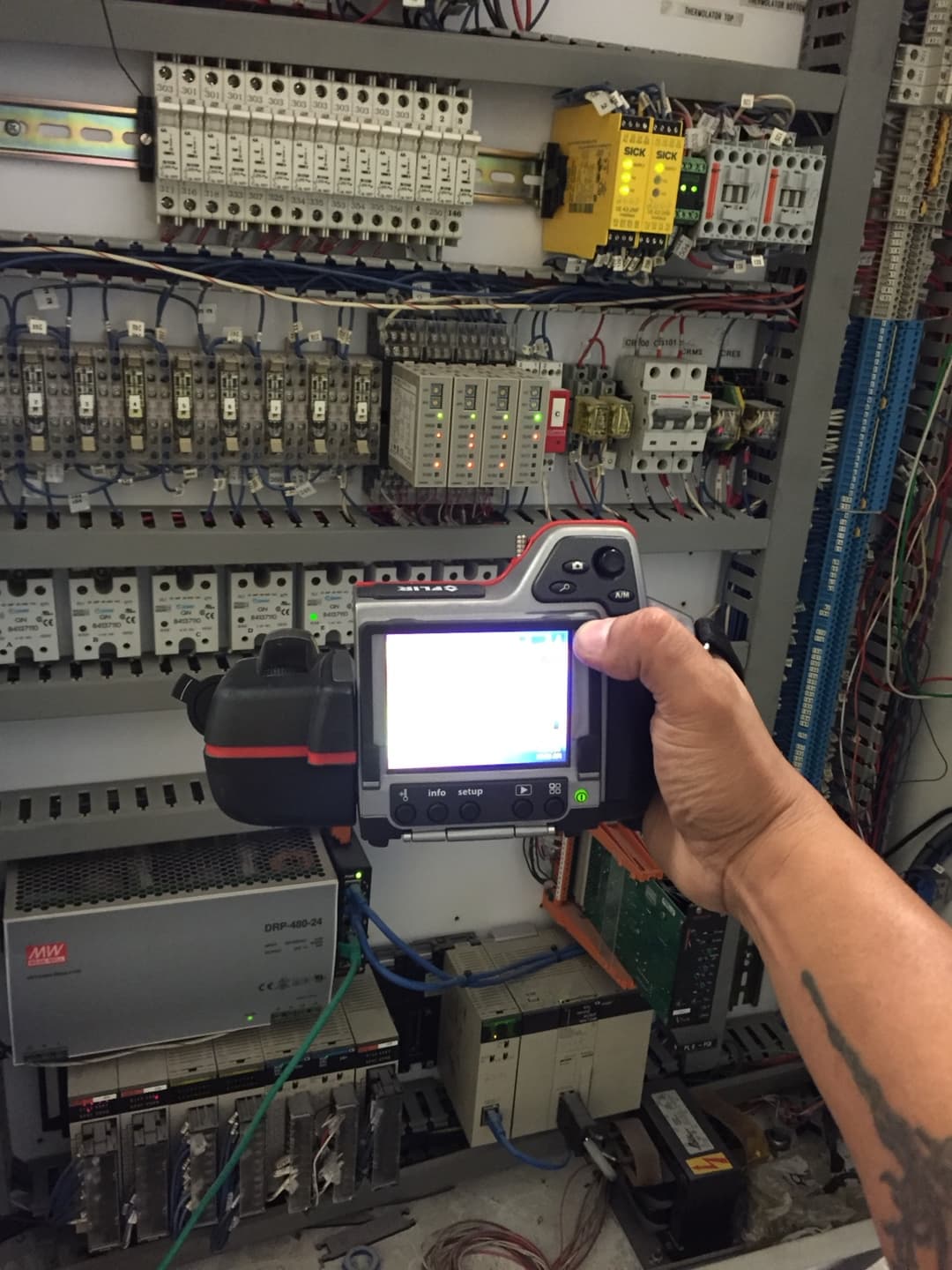 Infrared imaging electrical inspection photo 9