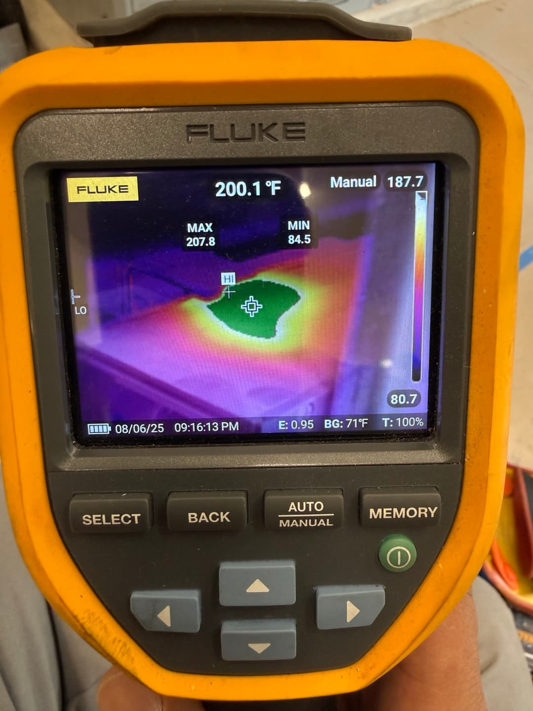 Infrared imaging thermal camera inspection photo 5