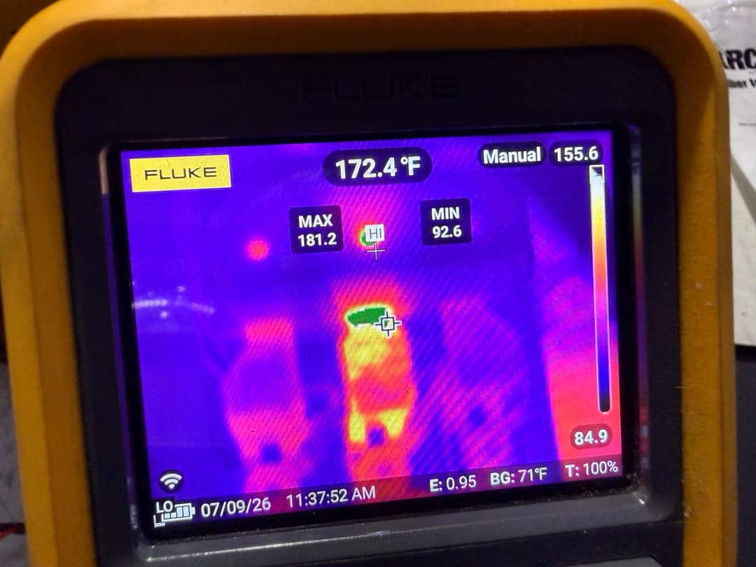 Infrared imaging thermal camera inspection photo 4